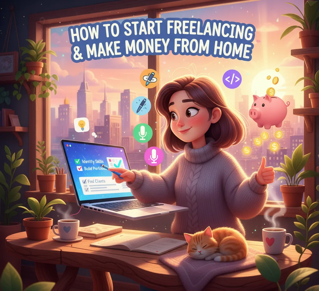 how to start freelancing
how to earn money